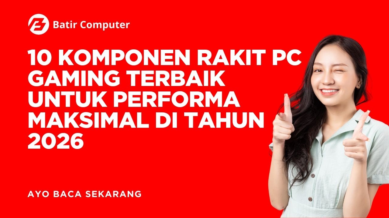 10 Komponen Rakit PC Gaming Terbaik 2026