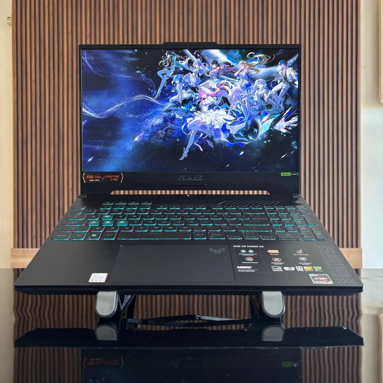 bagian depan asus tuf gaming a15 fa507nur