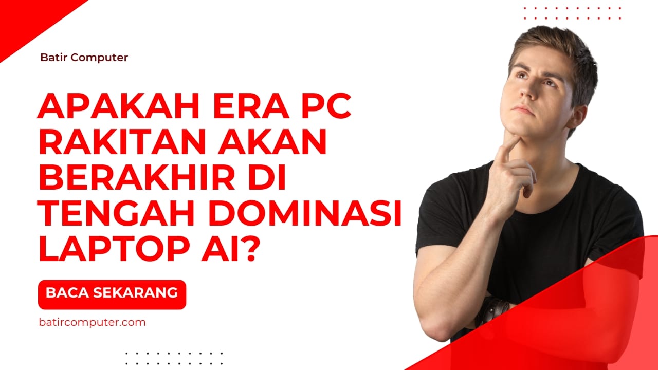 Apakah Era PC Rakitan Akan Berakhir di Tengah Dominasi Laptop AI?