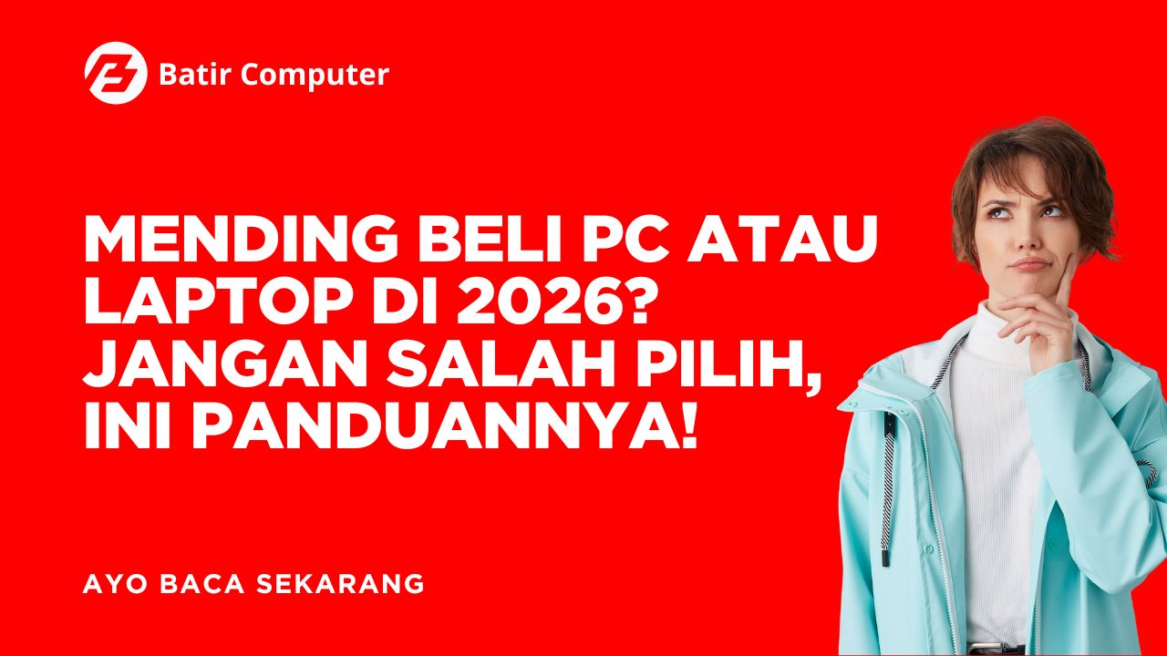 Mending Beli PC atau Laptop di 2026?
