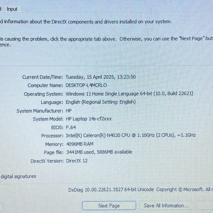 HP 14S-CF2516TU - Gambar 5