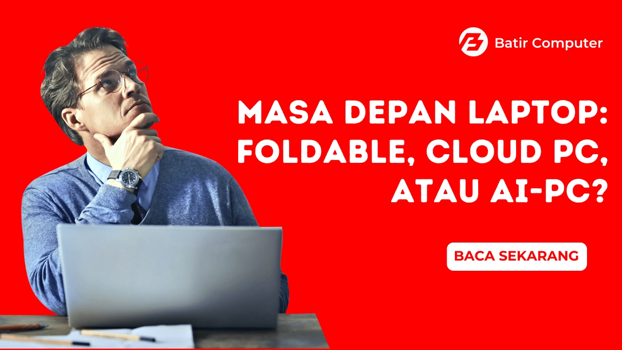Masa Depan Laptop: Foldable, Cloud PC, atau AI-PC?