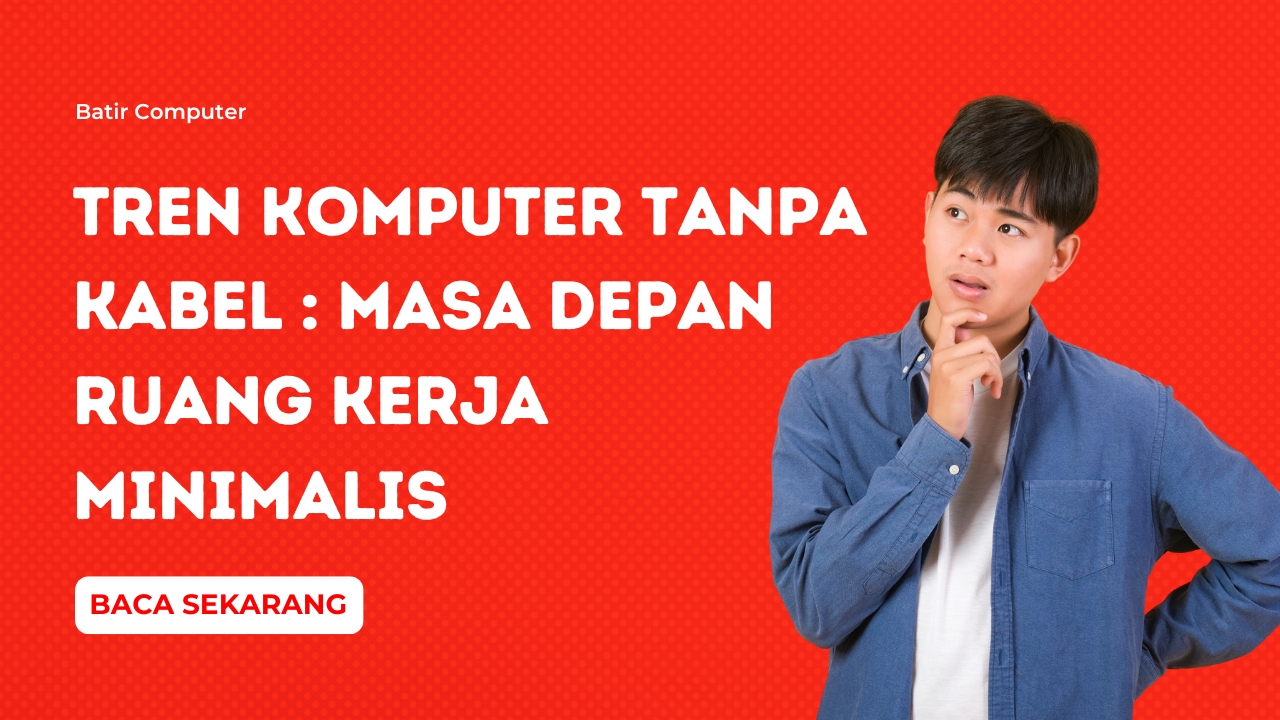 Tren Komputer Tanpa Kabel: Masa Depan Ruang Kerja Minimalis