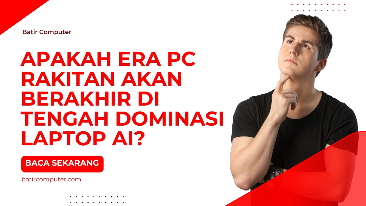 Apakah Era PC Rakitan Akan Berakhir di Tengah Dominasi Laptop AI?